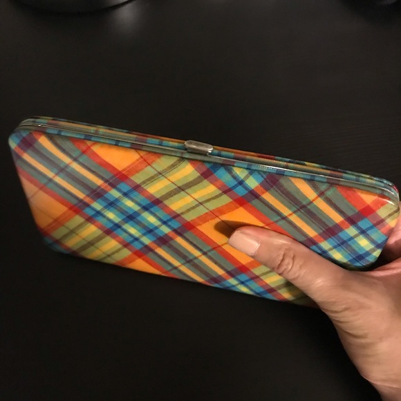 Cute plaid wallet - Picture 2 of 3